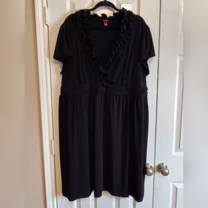 Merona Black Ruffle Dress